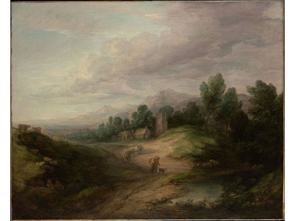 Wooded Upland Landscape probably 1783 