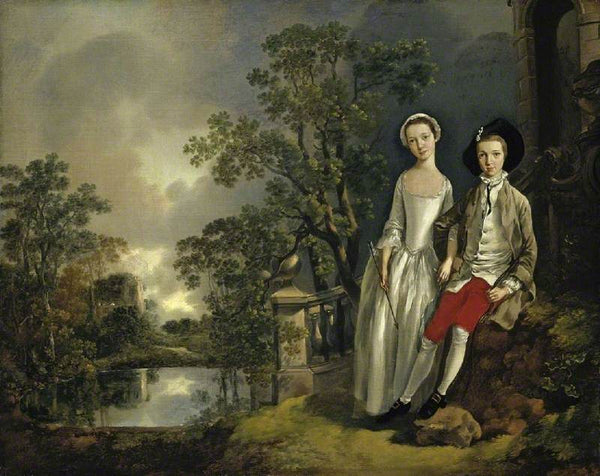 Portrait of Heneage Lloyd and his Sister Lucy 