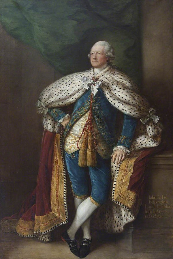 Portrait of John Hobart, 2nd Earl of Buckinghamshire 