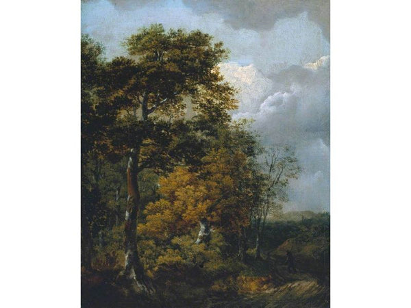 Landscape with a Peasant on a Path circa 