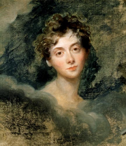 Portrait of Lady Caroline Lamb 1785-1828 