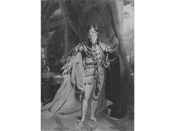 The Prince Regent later George IV 1762-1830 in his Garter Robes 