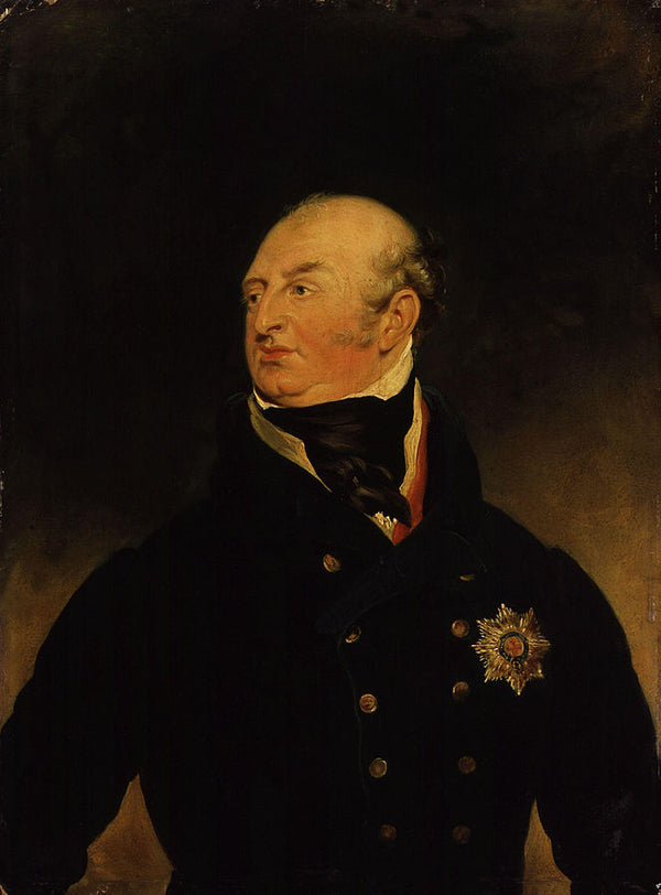 Portrait of Frederick, Duke of York and Albany (1763-1827), bust-length, in a black jacket, wearing the Order of the Garter 