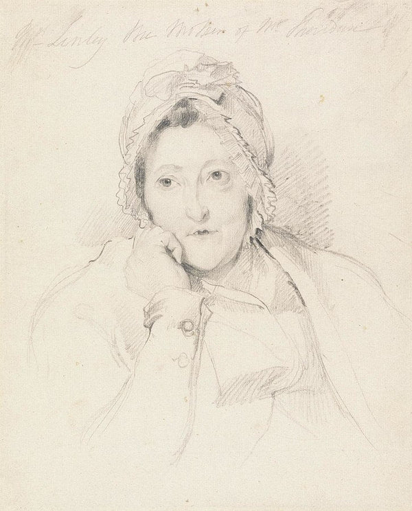 Portrait of Mrs. Linley 1790 