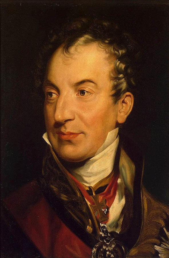 Klemens Wenzel von Metternich (1773-1859), German-Austrian diplomat, politician and statesman (detail) 