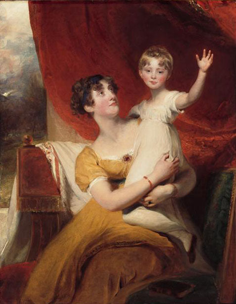 Lady Orde with her daugther Anne 