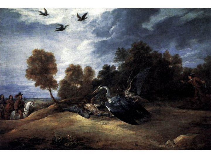 Heron Hunting with the Archduke Leopold Wilhelm 
