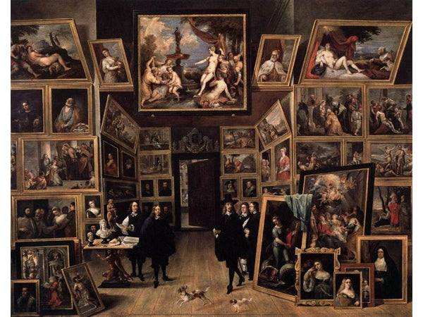 Archduke Leopold Wilhelm in his Gallery 