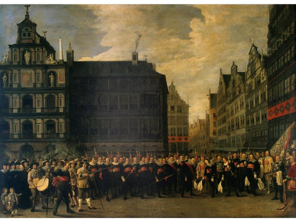 Members of Antwerp Town Council and Masters of the Armaments Guild 