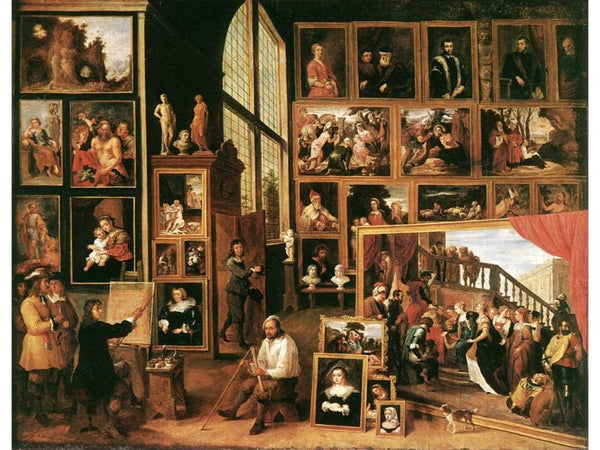 The Gallery of Archduke Leopold in Brussels 1639 