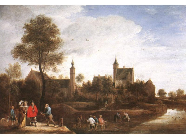 A View of Het Sterckshof near Antwerp c. 1646 