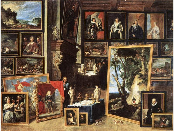 The Gallery of Archduke Leopold in Brussels 1641 