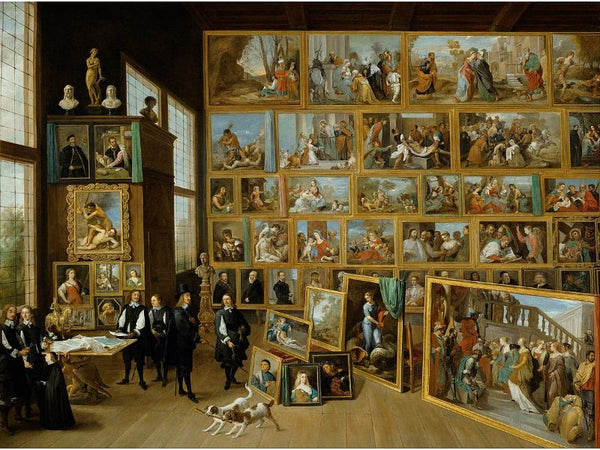 The Art Collection of Archduke Leopold Wilhelm in Brussels 1651 