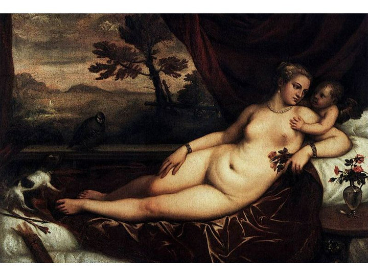 Venus and Cupid
