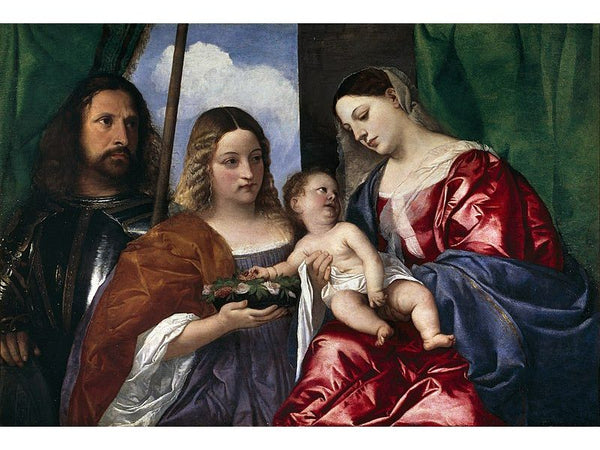 Madonna and Child with Sts Dorothy and George 2