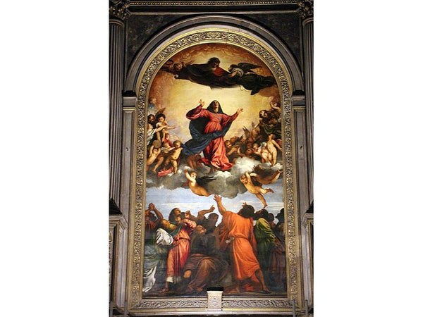 Assumption, the high altar of Sta. Maria Gloriosa dei Frari in Venice