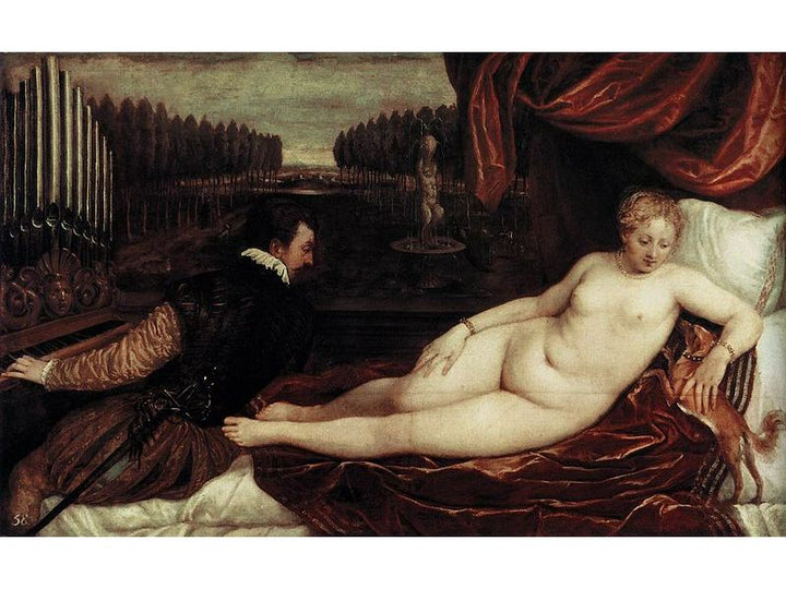 Venus with Organist and Cupid 1548