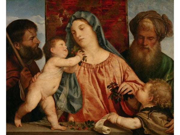 Madonna of the Cherries 1517 18
