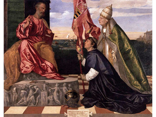 Pope Alexander IV Presenting Jacopo Pesaro To St Peter