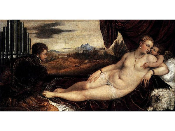 Venus and Cupid with an Organist 2