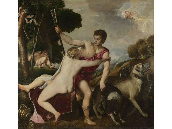 Venus And Adonis Detail After 1560