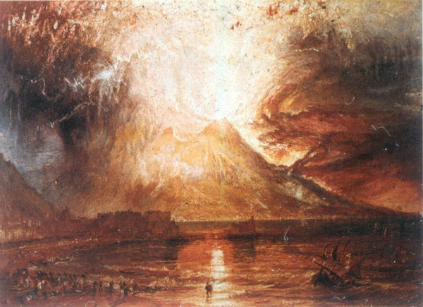 Eruption Of Vesuvius Painting by Joseph Mallord William Turner