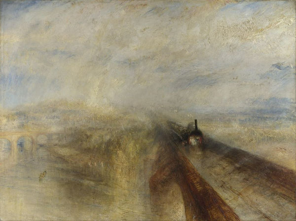Rain Steam and Speed the Great Western Railway Painting by Joseph Mallord William Turner