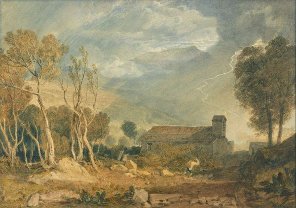Patterdale Old Church, c.1810-15 Painting by Joseph Mallord William Turner