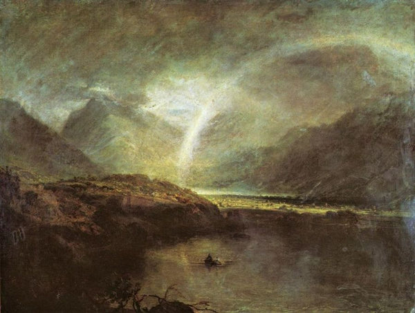 Buttermere Lake: A Shower Painting by Joseph Mallord William Turner