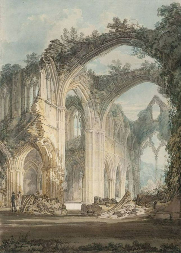 Inside of Tintern Abbey 