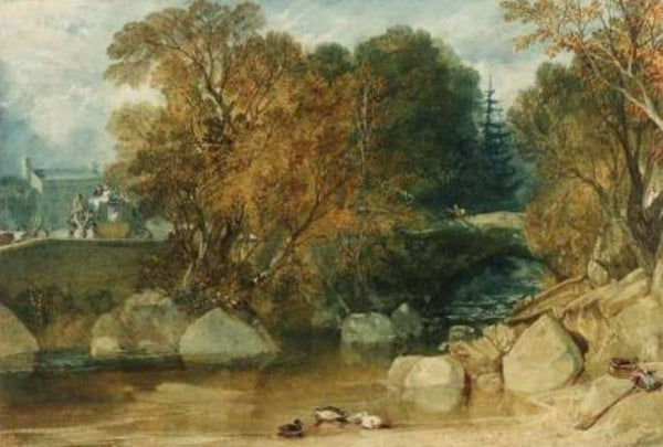 Ivy Bridge Devonshire Painting by Joseph Mallord William Turner