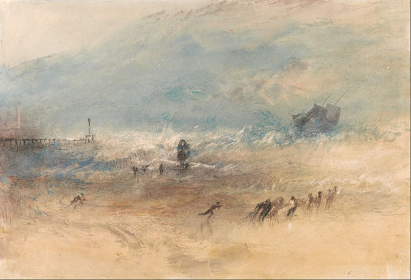 Yarmouth Sands, c.1840 Painting by Joseph Mallord William Turner