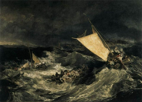 The Shipwreck c. 1805 Painting by Joseph Mallord William Turner