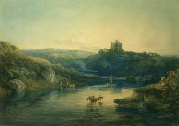 Norham Castle Summers Morn, 1798 Painting by Joseph Mallord William Turner