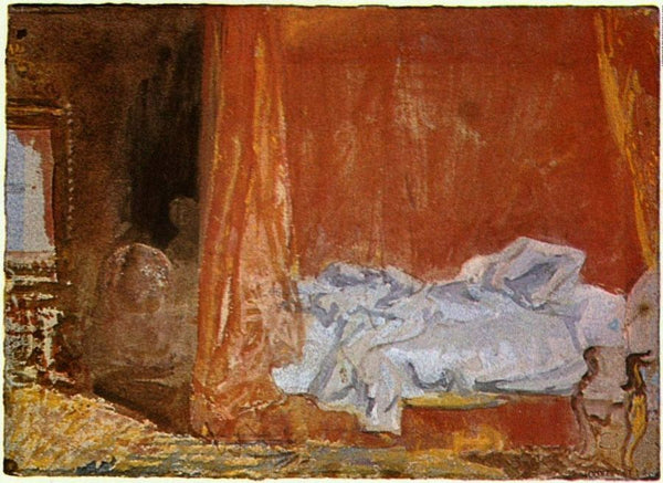 A bedroom Painting by Joseph Mallord William Turner