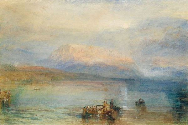 The Red Rigi, 1842 Painting by Joseph Mallord William Turner