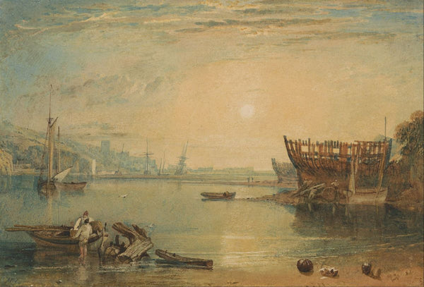 Teignmouth, Devonshire, c.1813 Painting by Joseph Mallord William Turner