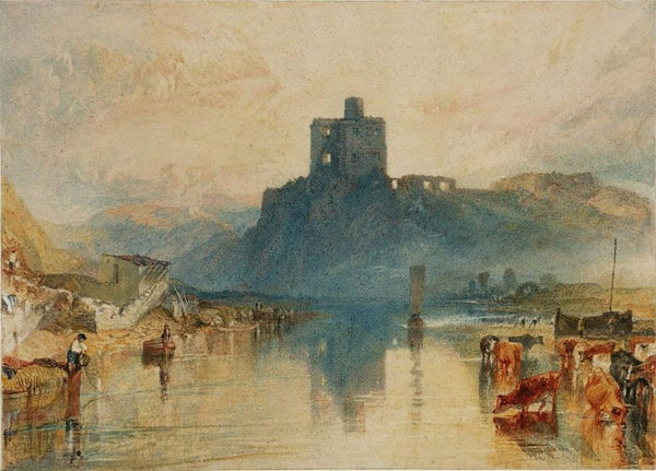 Norham Castle On The River Tweed Painting by Joseph Mallord William Turner