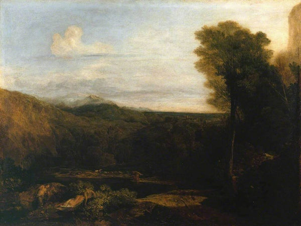 Echo and Narcissus, c.1804 Painting by Joseph Mallord William Turner