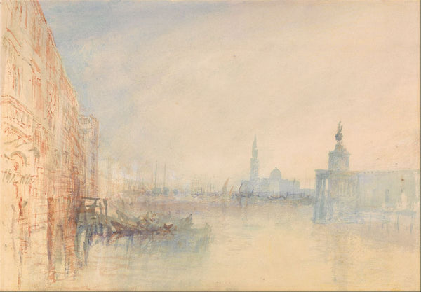 Venice, The Mouth of the Grand Canal, c.1840 Painting by Joseph Mallord William Turner