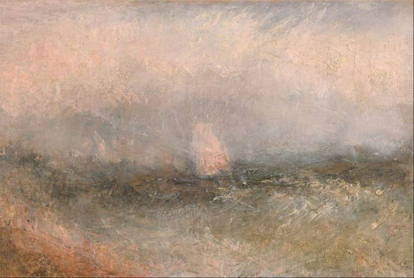 Off the Nore Wind and Water, 1840-5 Painting by Joseph Mallord William Turner