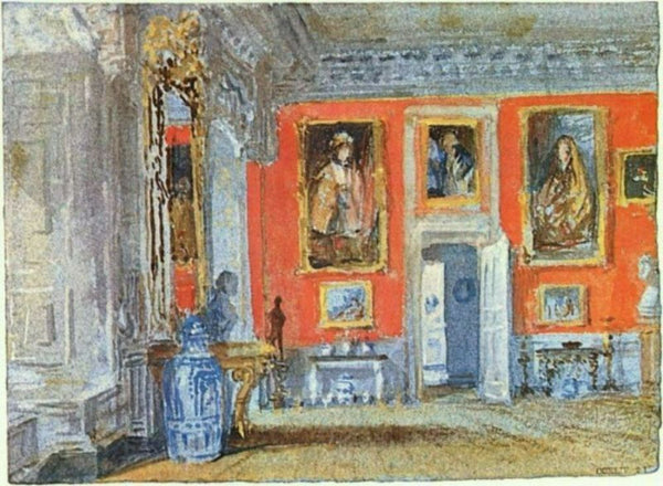 A salon Painting by Joseph Mallord William Turner