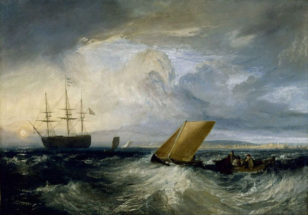 Sheerness as seen from the Nore 1808 Painting by Joseph Mallord William Turner