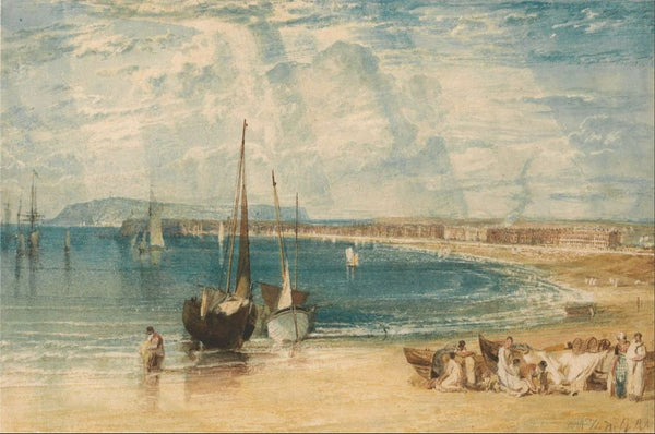 Weymouth Dorsetshire Painting by Joseph Mallord William Turner