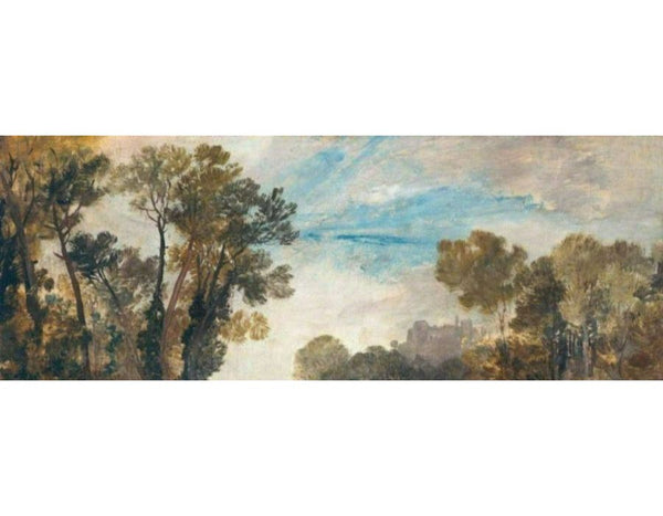 Tree Tops and Sky, Guildford Castle (?), Evening Painting by Joseph Mallord William Turner
