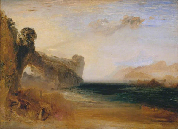 Rocky Bay With Figures2 Painting by Joseph Mallord William Turner