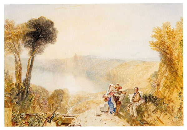 Lake Albano, c.1835 Painting by Joseph Mallord William Turner