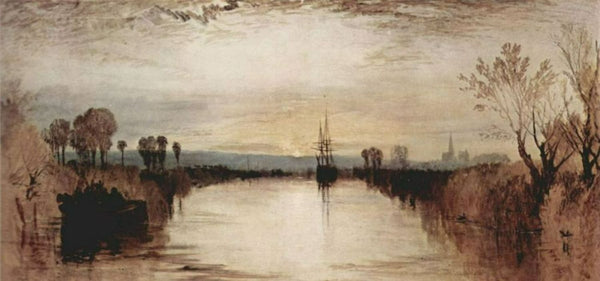 Chichester Canal Painting by Joseph Mallord William Turner