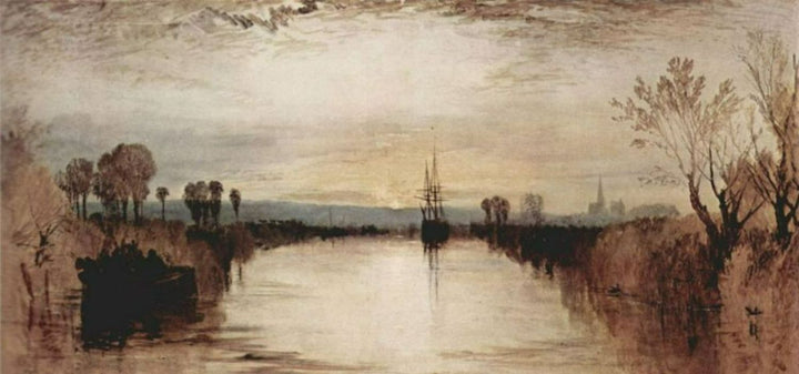 Chichester Canal Painting by Joseph Mallord William Turner
