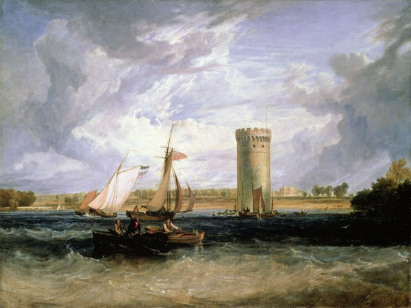 Tabley The Seat Of Sir J F Leicester Painting by Joseph Mallord William Turner